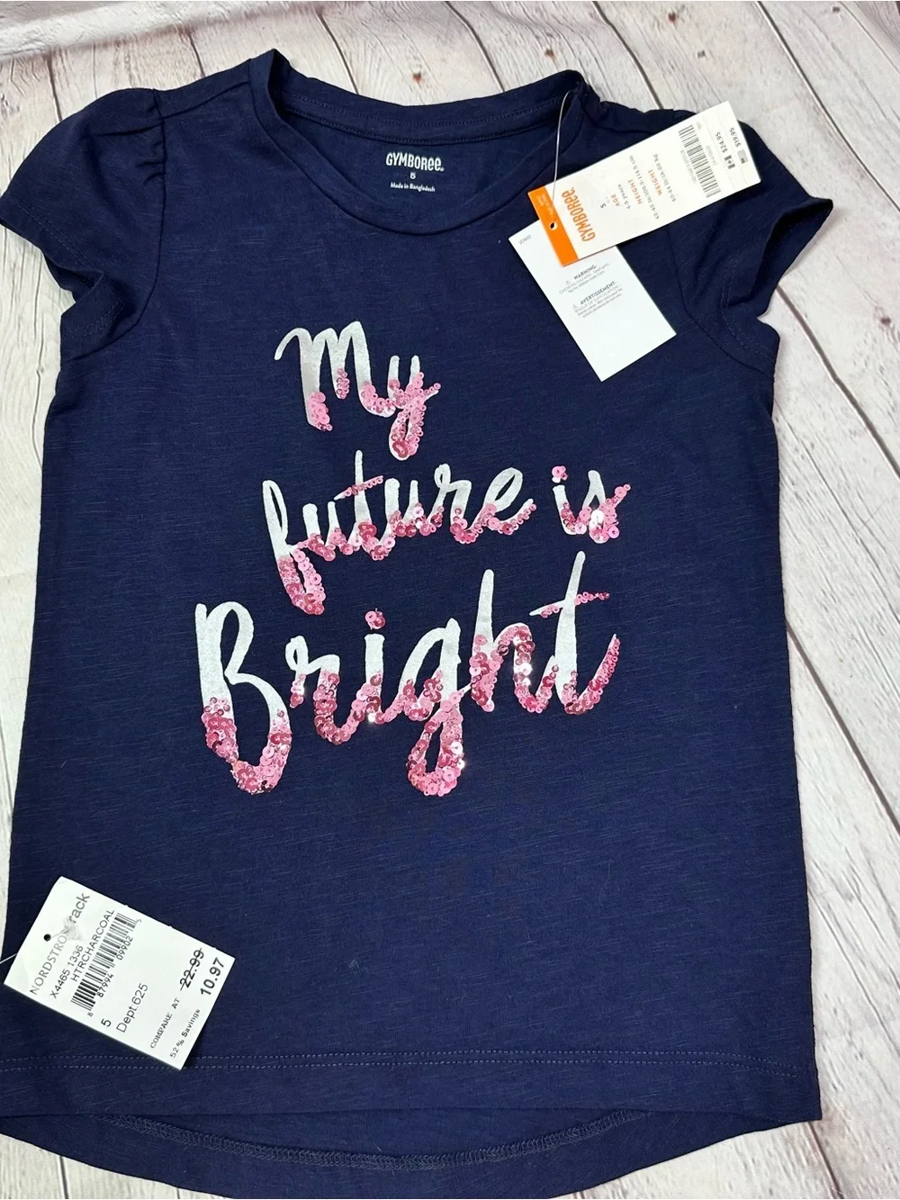 NWT 2pc Girls 5 tees short sleeve Top bundle gymboree jenna & jessie